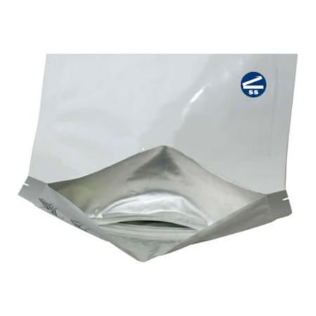 Sealer Sales Sealer Sales Child Resistant Flat Bags, 3-3/4inW x 4inL, 5 Mil, White, 250/Pack 375x4-FCRB04